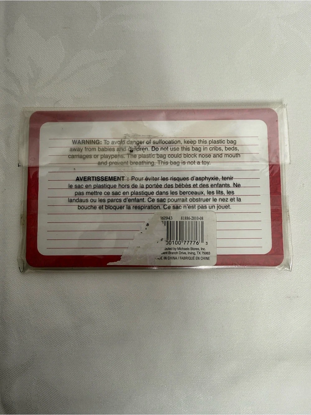Red Recipe Index Cards - Blank Lined Cooking Cards